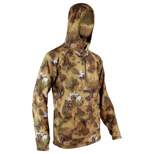 HOODIE TECHNIQUE JACKFIELD CAMOUFLAGE MUSKEG