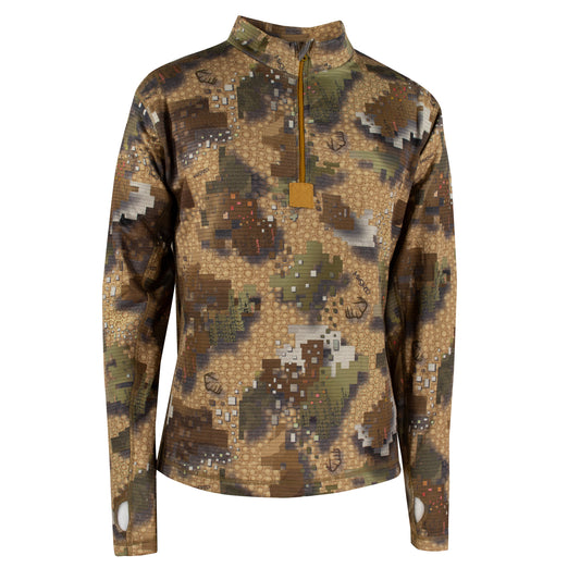 COUCHE DE BASE – CHANDAIL CAMOUFLAGE MUSKEG 1/4 ZIP