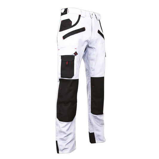 HUGO STRONG | AEROSOL | Pantalon de peintre, bicolore, multipoche avec poches genouillères